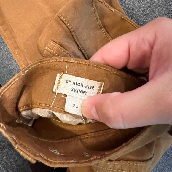 Madewell womens 9” hi rise skinny jeans size 25 - Picture 8 of 9